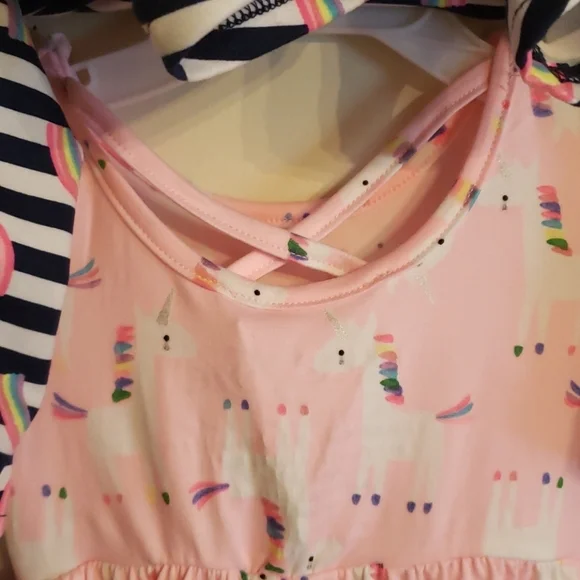 12 MO babygirl 2-Pack Long Sleeved Dresses - Picture 8 of 10